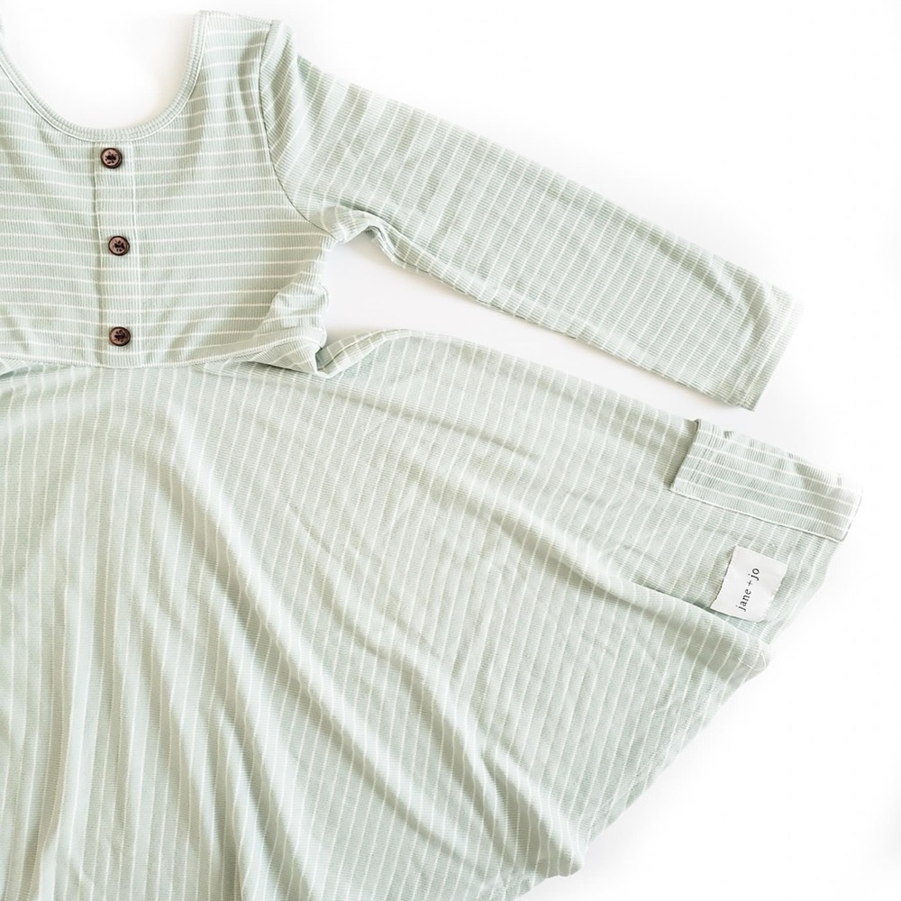 Jane + Jo Long Sleeved Annie Dress